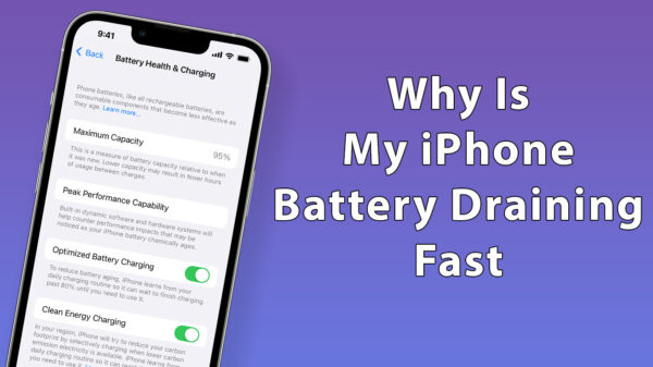 Why Is My iPhone Battery Draining Fast 01