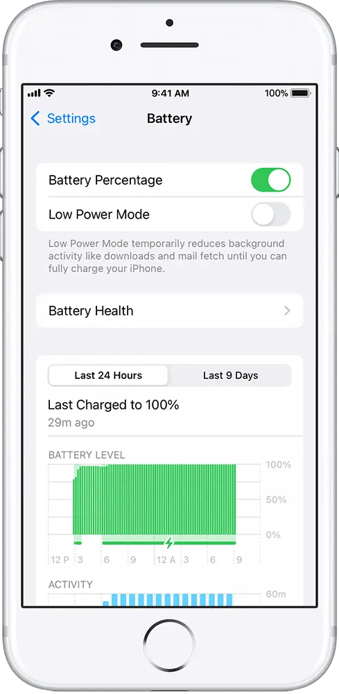 iPhone Battery draining fast
